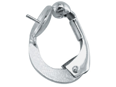 Clip-system Für Perlen Mit 6 MM Kalotte, Sterlingsilber, Pro Stück