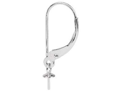 Ohrhänger-Mit-Kappe-3-Mm,-925er----Si...