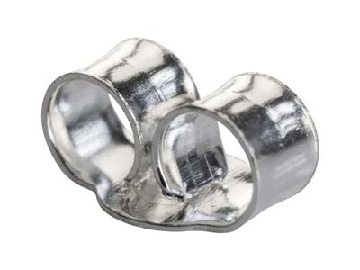 Ohrring-verschluss Schmetterling, Silber 925, Beutel Mit 10 Paaren - Standard Bild - 5