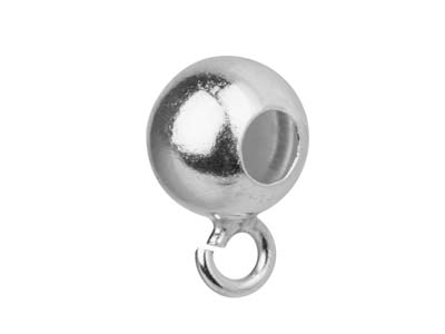 Bügel Mit Perle, 10er-pack, 5mm, Sterlingsilber