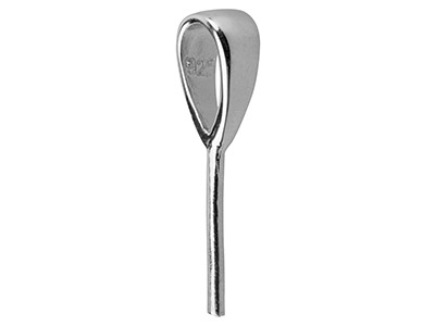 Bail Mit Stift 10 Mm, Silber 925 - Standard Bild - 2