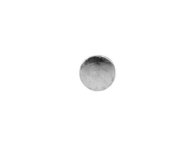 Stift Mit Stecknadelkopf 38/40 Mm, Silber 925, Beutel Mit 20 Stück - Standard Bild - 3