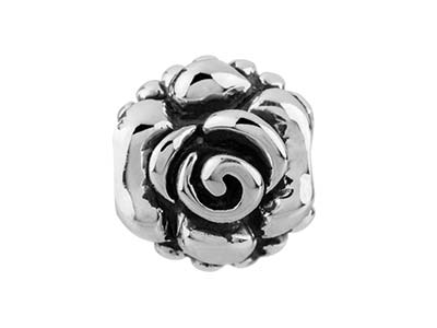 Charm-Kugel,-Motiv-Rose-10-Mm,-----Si...