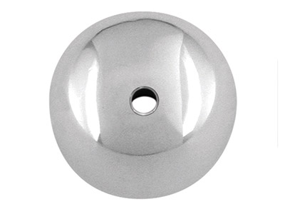 Schlichte Scheibe Aus Sterlingsilber, 3,4 mm, 10er-pack - Standard Bild - 1