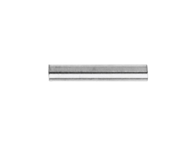 Schlichte Rundrohrperle Aus Sterlingsilber, 8 x 1,5 mm, Lochdurchmesser 0,8 mm, 25er-pack - Standard Bild - 1