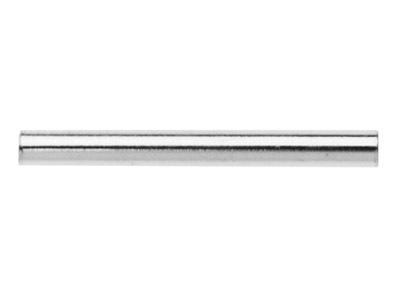 Röhrchen-zwischenteil 15 X 1,5 Mm, Silber 925, Packung Zu 25