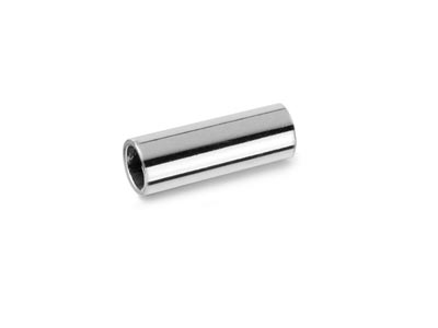 Röhren-zwischenstück 10 X 4 Mm, Silber 925, Beutel Mit 25 Stück