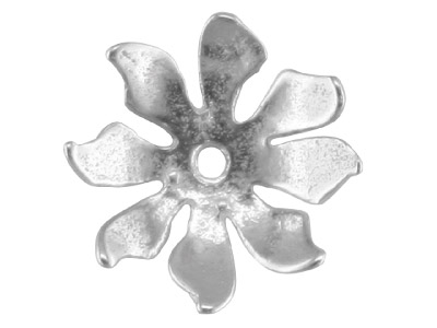 Perlenaufnahme blume Aus Sterlingsilber, 11mm