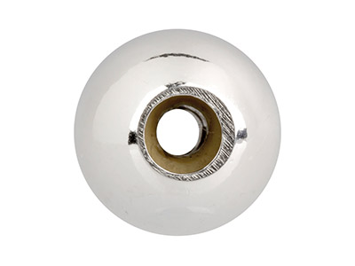 Kugelverschluss, 6 mm, Beweglich, Sterlingsilber - Standard Bild - 2