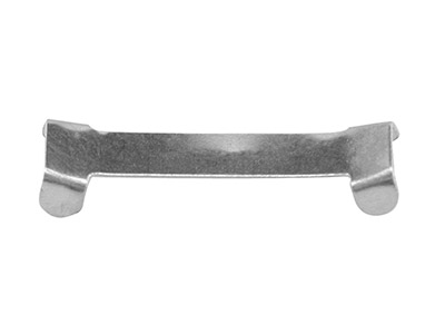 Ring-clip Aus Sterlingsilber, Größe 5, 2,5 x 5 mm, 6er-pack - Standard Bild - 1