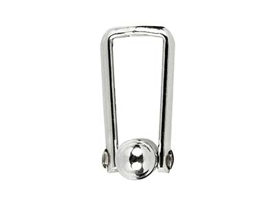 Montierte Manschettenknöpfe, 925er Silber, Pro Stück - Standard Bild - 5