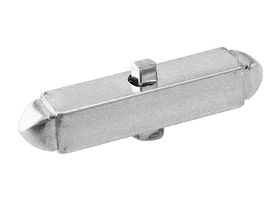 Schwerer Korper Für Manschettenknopf, 925er Silber, Pro Stück 100  Recyceltes Silber