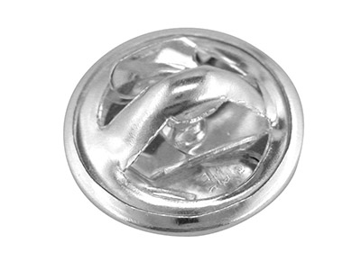 Verschluss Für Pins, 925er Silber, Beutel Mit 6 Stück