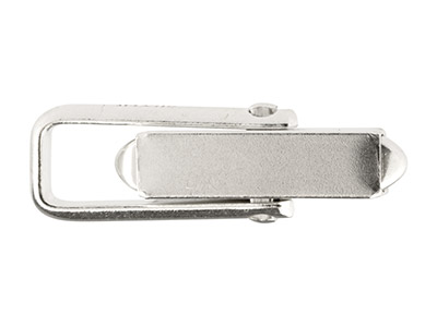 Manschettenknopfsystem, Silber 925.ref.07558, Pro Stück 100 % Recyceltes Silber - Standard Bild - 2