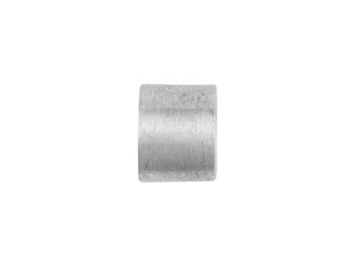 St Sil Tube Setting 6mm Semi Finished Cast Collet - Standard Bild - 2