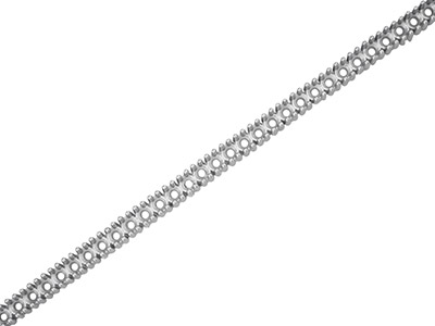 Fassungstreifen Aus Sterlingsilber, Ss0012 - Standard Bild - 1