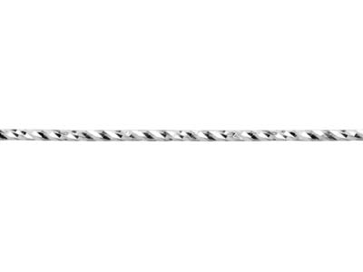 Diamantschliffdraht 1,50 Mm, Silber925 Halbhart