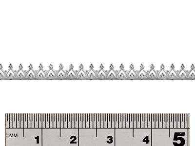 Galeriedraht, Sterlingsilber, Herz, Invertiert, Medium, 4,5 mm - Standard Bild - 2