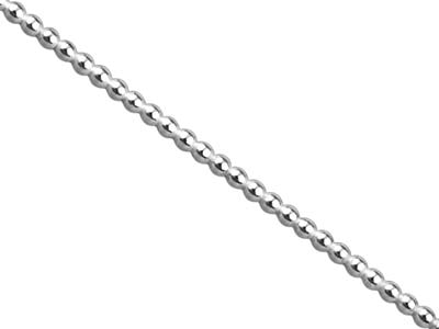 Perlendraht 1,00 Mm, Silber 925 Halbhart