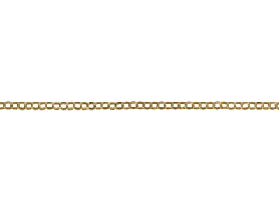 Jaseron-mesh-kette 1,10 Mm, 40 Cm, Goldfüllung - Standard Bild - 3