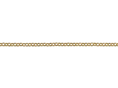 Gliederkette, Goldfilled, 1,1 mm, 40 cm - Standard Bild - 3