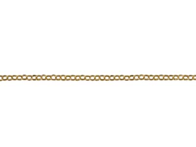 Jaseron-mesh-kette 1,10 Mm, 45 Cm, Gold Filled - Standard Bild - 3