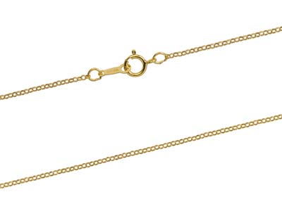 Gliederkette, Goldfilled, 1,1 mm, 50 cm - Standard Bild - 2