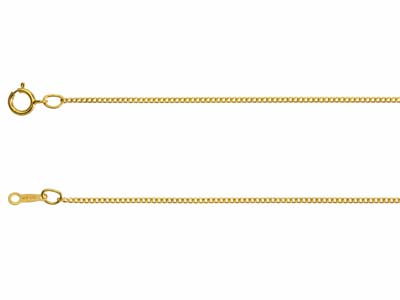 Panzerkette, Goldfilled, 1,2 mm, 40 cm - Standard Bild - 1