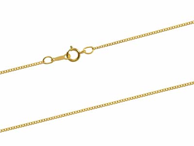 Gourmette Kettenglied 1,20 Mm, 40cm, Gold Filled - Standard Bild - 2