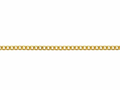 Panzerkette, Goldfilled, 1,2 mm, 40 cm - Standard Bild - 3