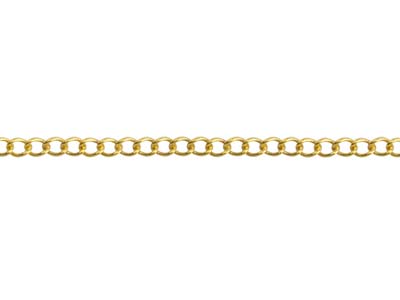 Gourmette-kettenglied 1,50 Mm, 40cm, Gold Filled - Standard Bild - 3