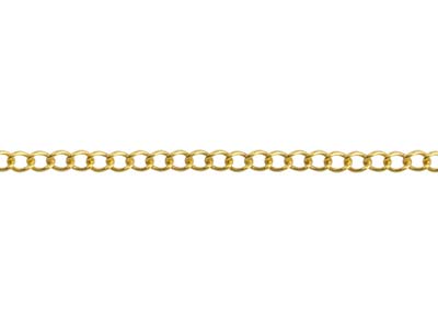 Panzerkette, Goldfilled, 1,5 mm, 40 cm - Standard Bild - 3