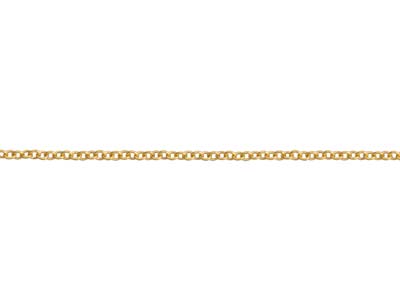 Ankerkette, Goldfilled, 1,1 mm, 40 cm - Standard Bild - 3