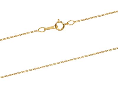For\at-gliederkette 1,10 Mm, 45 Cm,gold Filled - Standard Bild - 2