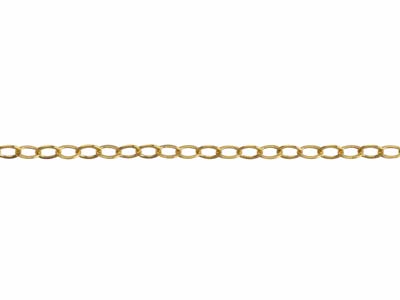 Ankerkette, Flach, Goldfilled, 1,5 mm, 40 cm - Standard Bild - 3