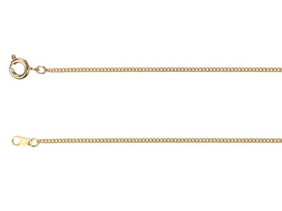 Gourmetkette 1,2 Mm, 40 Cm, Vergoldet*. - Standard Bild - 2