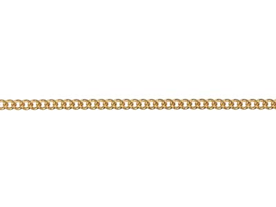 Gourmetkette 1,2 Mm, 40 Cm, Vergoldet*. - Standard Bild - 3