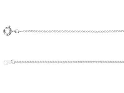 Panzerkette 1,2 Mm, 45 Cm, Silberfarben*. - Standard Bild - 2