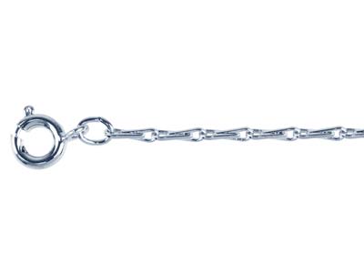 Ährenkettenglied 1,8 Mm, 45 Cm, Silber.