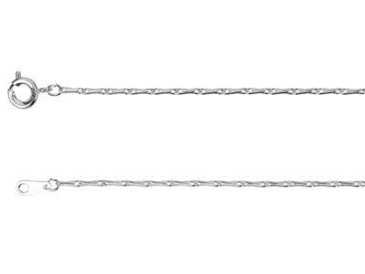 Ährenkettenglied 1,8 Mm, 45 Cm, Silber*. - Standard Bild - 2