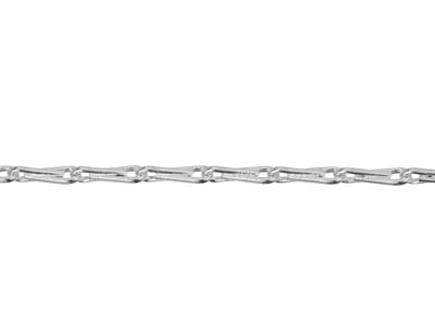 Ährenkettenglied 1,8 Mm, 45 Cm, Silber*. - Standard Bild - 3