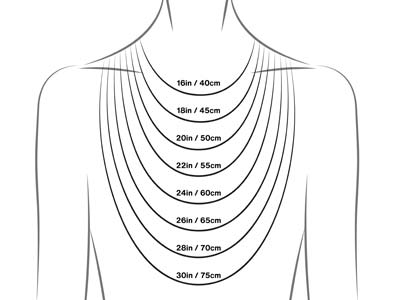 Ährenkettenglied 1,8 Mm, 45 Cm, Silber*. - Standard Bild - 5