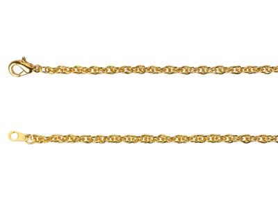 Seilkette 1,8 Mm, 45 Cm, Vergoldet* - Standard Bild - 2
