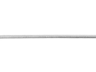 Schlangenkette 1,1 Mm, 45 Cm, Silber*. - Standard Bild - 3