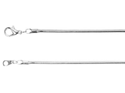 Schlangenkette 1,9 Mm, 45 Cm, Silber*. - Standard Bild - 2