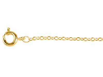 Forat-kette 1,6 Mm, 45 Cm, Vergoldet.