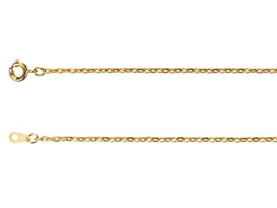 Ankerkette 2 Mm, 45 Cm, Vergoldet* - Standard Bild - 2
