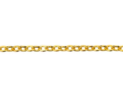 Ankerkette, 2,3 Mm, 40 Cm, Vergoldet* - Standard Bild - 3