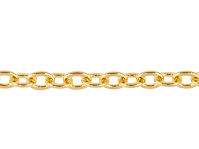 Ankerkette, 2,3 Mm, 45 Cm, Vergoldet*. - Standard Bild - 2