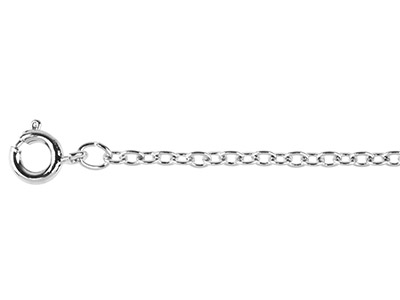 Forat-kette 2 Mm, 45 Cm, Silberfarben.